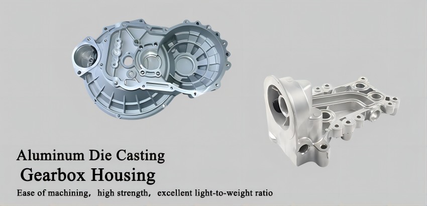 Transmission housing 3 Aluminum Gearbox housings, often crafted through die casting