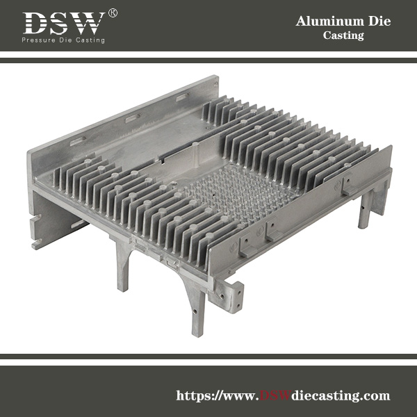 Aluminium radiators precision manufactured through high pressure die casting