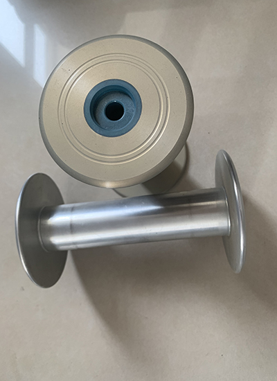 Die cast or forged Aluminum textile Bobbins for twisting, spinning, weaving