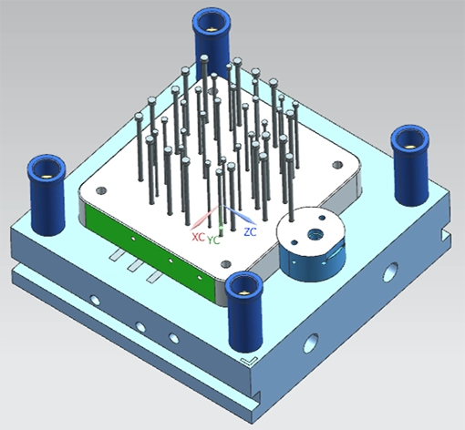 Die Casting Die Components: Essential Elements for Precision and Efficiency 4 The ejector plate moves to release the part from the mold