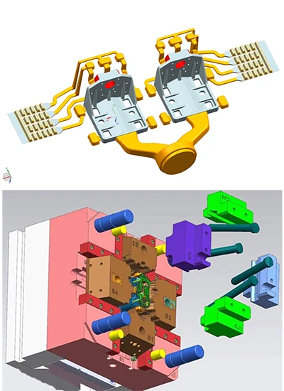 Die Casting vs. Plastic Injection Mold: A Complete Design and Tooling Comparison 1 Comparison of die casting and plastic injection mold design for high quality manufacturing