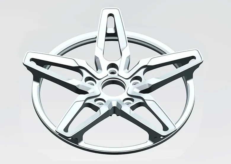 What Is Aluminum Forging? Process, Types, Alloys... 3 Forged wheels made with hot-die forging